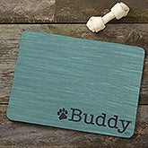 Personalized Pet Food Mat - Pet Initials - 16423