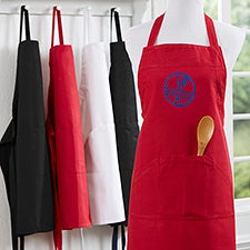 monogram cooking aprons