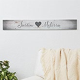 Personalized Couples Romantic Wood Signs - Me and You - 16437