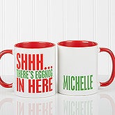 Personalized Holiday Coffee Mugs - Funny Christmas Quotes - 16450