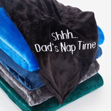 Personalized Fleece Blankets - Two Lines Custom Text - 16457
