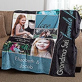 Personalized Photo Blankets - My Favorite Faces - 16467