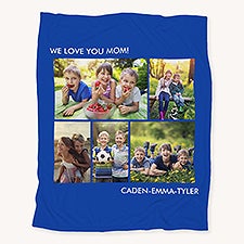 Picture Perfect Personalized Fleece Blankets - 16486
