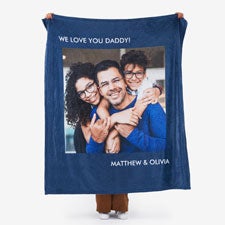 Picture Perfect Personalized Fleece Blankets - 16486
