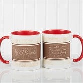 11 oz. Red Mug