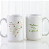 15 oz. White Mug