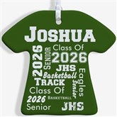 Personalized Christmas Ornaments - School Spirit - 11154