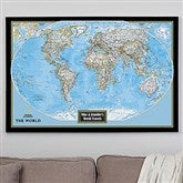 28x48 Classic World Map