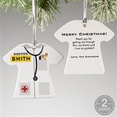 Personalized Christmas Ornaments - Medical Doctor - Ornament Gifts