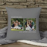 14x14 2 Photo Pillow