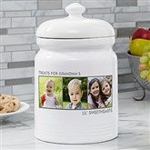 3 Photo Cookie Jar