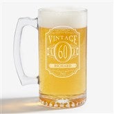 Personalized Birthday Beer Mugs - Vintage Classic - 12575