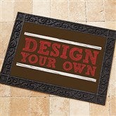 Design Your Own Custom Personalized Doormats Brown Doormat