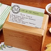 Recipe cards