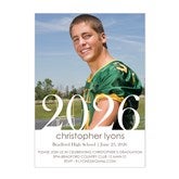 Personalized Photo Graduation Party Invitations - Proud Graduate - 14353