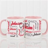 11 oz. Pink Mug