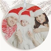 Personalized Photo Christmas Ornament - 2-Sided - 14590