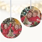 Personalized Photo Christmas Ornament - 2-Sided - 14590