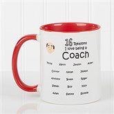 11 oz. Red Mug