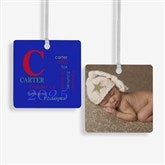 2.75 Square Metal - 2 Sided