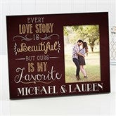 personalized romantic wood picture frame love quotes