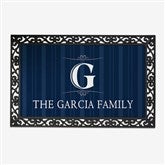 Personalized Monogram Doormat - Elegant Monogram - 14870