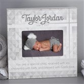 Personalized Christening Photo Frame - May You Be Blessed - 14931