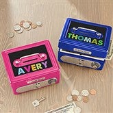 Personalized Kids Safe Cash Box - All Mine! - 15008