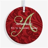 Personalized Christmas Ornament - Name Meaning - 2 Sided - 15146