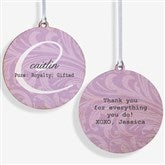 Personalized Christmas Ornament - Name Meaning - 2 Sided - 15146