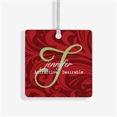 Personalized Christmas Ornament - Name Meaning - 2 Sided - 15146