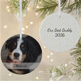 Personalized Pet Christmas Ornament - 2-Sided Pet Photo - 15249