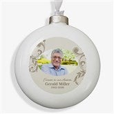 Personalized Photo Memorial Christmas Ornament - In Loving Memory - 2-Sided - 15250