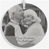 Personalized 2-Sided Photo Ornament - 15254