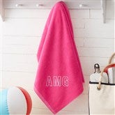 35 x 60 Hot Pink Towel