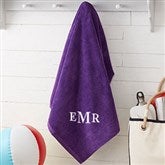 36" x 72" Purple Towel