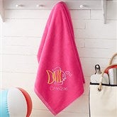 35 x 60 Hot Pink Towel