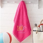 36" x 72" Hot Pink Towel