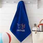 35 x 60 Blue Towel