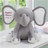 Embroidered Jumbo Plush Baby Elephant - 15643