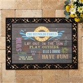 Personalized Summer Doormats - Summer Rules - 15735