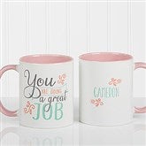 11 oz. Pink Mug