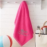 36 x 72 Hot Pink Towel