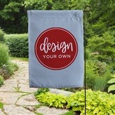 Slate Blue Garden Flag