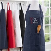 Navy Apron