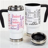 14 oz. Handle Travel Mug