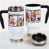 4 Photo Travel Mug