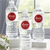 White Water Bottle Labels