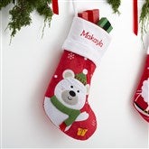 Personalized Christmas Stockings - Santa Claus Lane - 16275