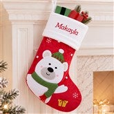 Personalized Christmas Stockings - Santa Claus Lane - 16275